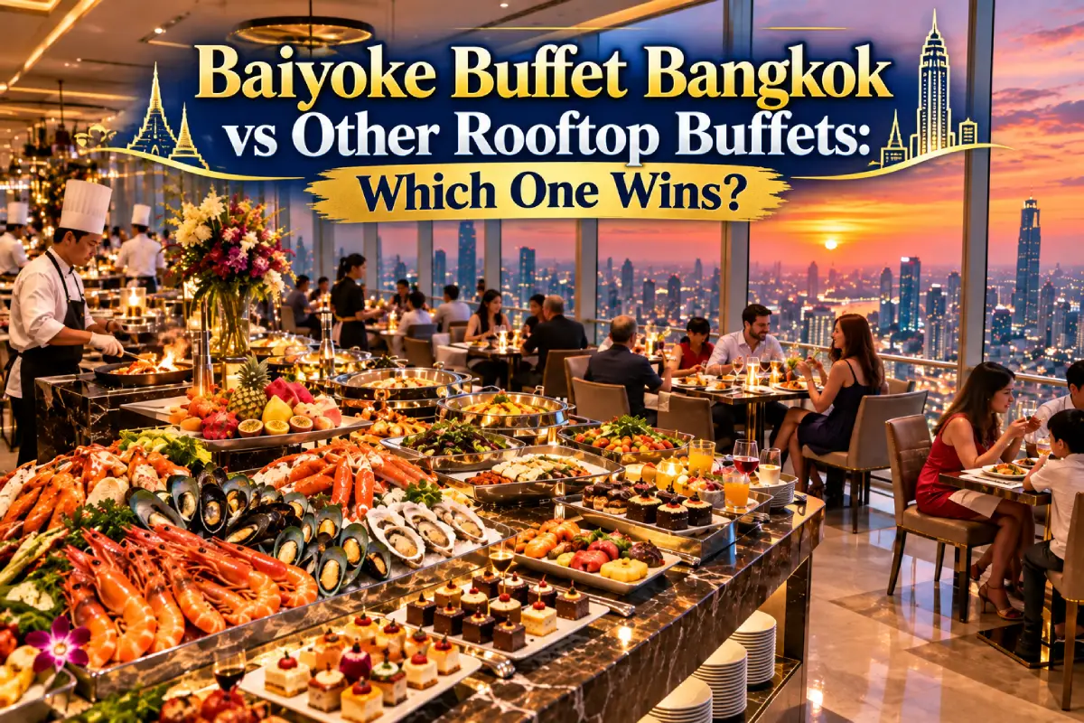 Baiyoke Buffet Bangkok vs Other Rooftop Buffets: Which One Wins?
