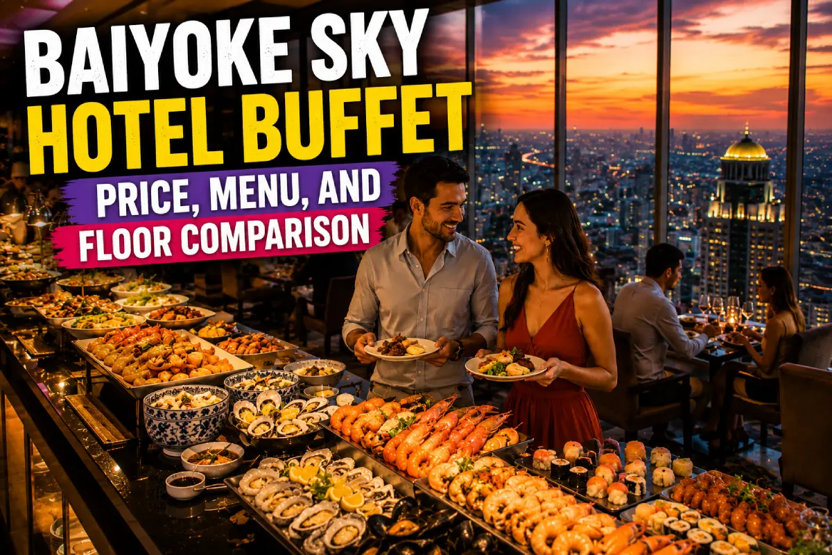 Baiyoke Sky Hotel Buffet Price, Menu, and Floor Comparison
