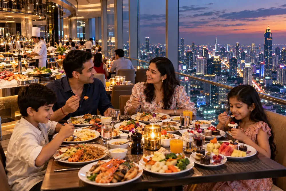 Why Indian Travelers Like Baiyoke Sky Buffet